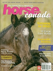 2010 MarchApril Horse Canada
