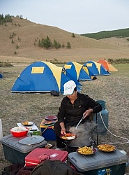 Dinner in Camp