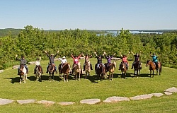 River Crossing at Horse Country Campground Lantz Mclaren Clinic