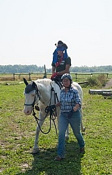 Being Ponied Blindfolded