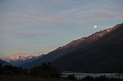 Full Moon at Boundary Hut, Wild Womens Expeditions with Adventure Horse Trekking New Zealand