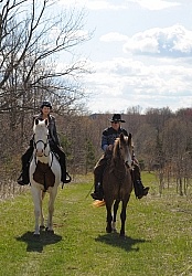 Trail Riding Couple