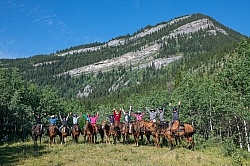 In Camp - Anchor D - Lost Trail Ride