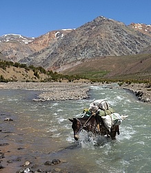 Crossing The Andes River Crossing 