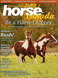 Horse Canada Sept Oct 2013 Cover