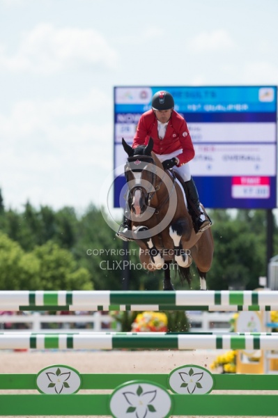 Eric Lamaze and Coco Bongo, Pan Ams Toronto 2015