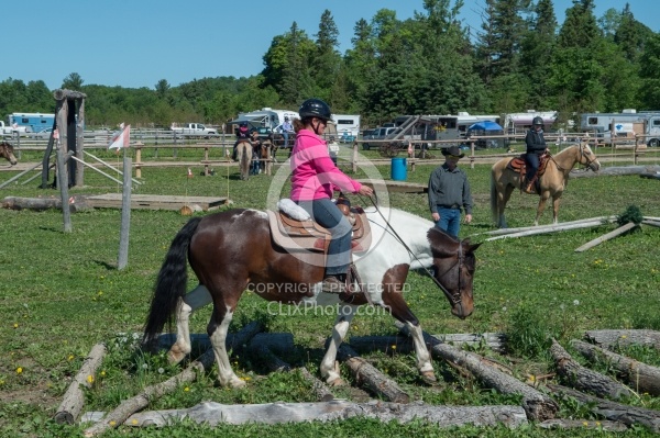 Extrme Cowboy Clinic with Lantz Mclaren at Horse Country