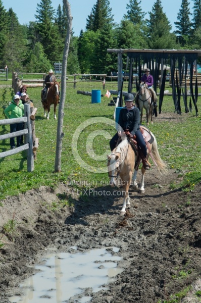 Extrme Cowboy Clinic with Lantz Mclaren at Horse Country