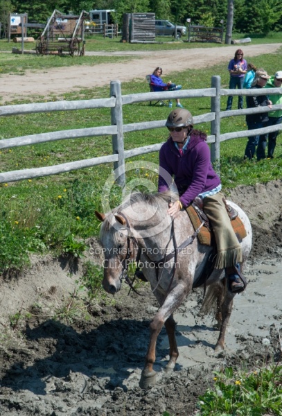 Extrme Cowboy Clinic with Lantz Mclaren at Horse Country