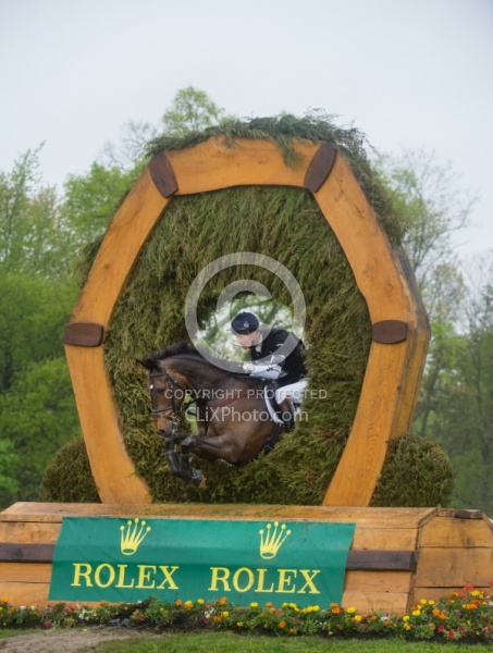 William Fox-Pitt and Bay My Hero Rolex 2015