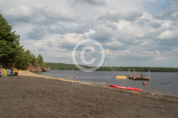Beach at Horse Country Campground
