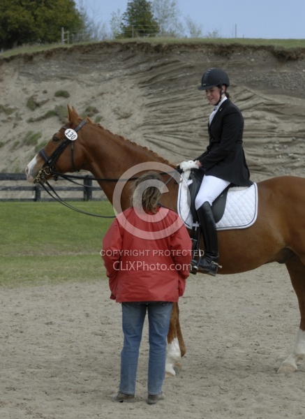 Dressage Instructor at show