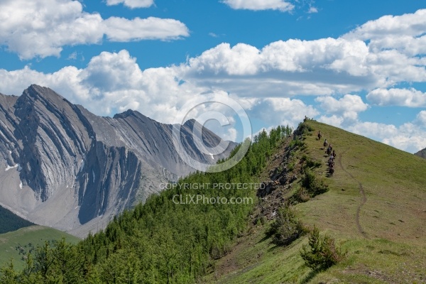 On the Trail with Anchor D Lost Trail Ride