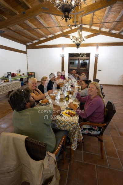 Dinner at Villa Casele Leto