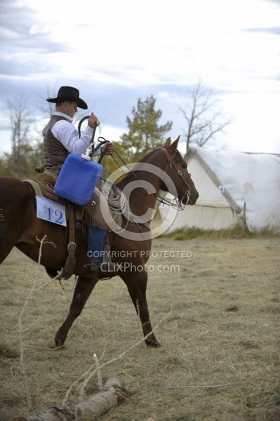 Wild Deuce Working Mountain Horse Competition