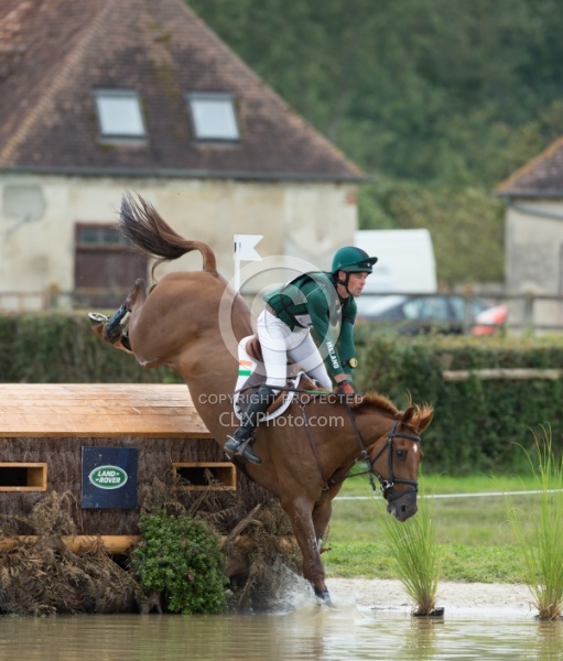 Joseph Murphy and Electric Cruise on course at WEG 2014 Normandy